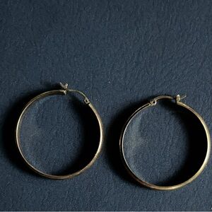 Elegant Gold Hoop Earrings